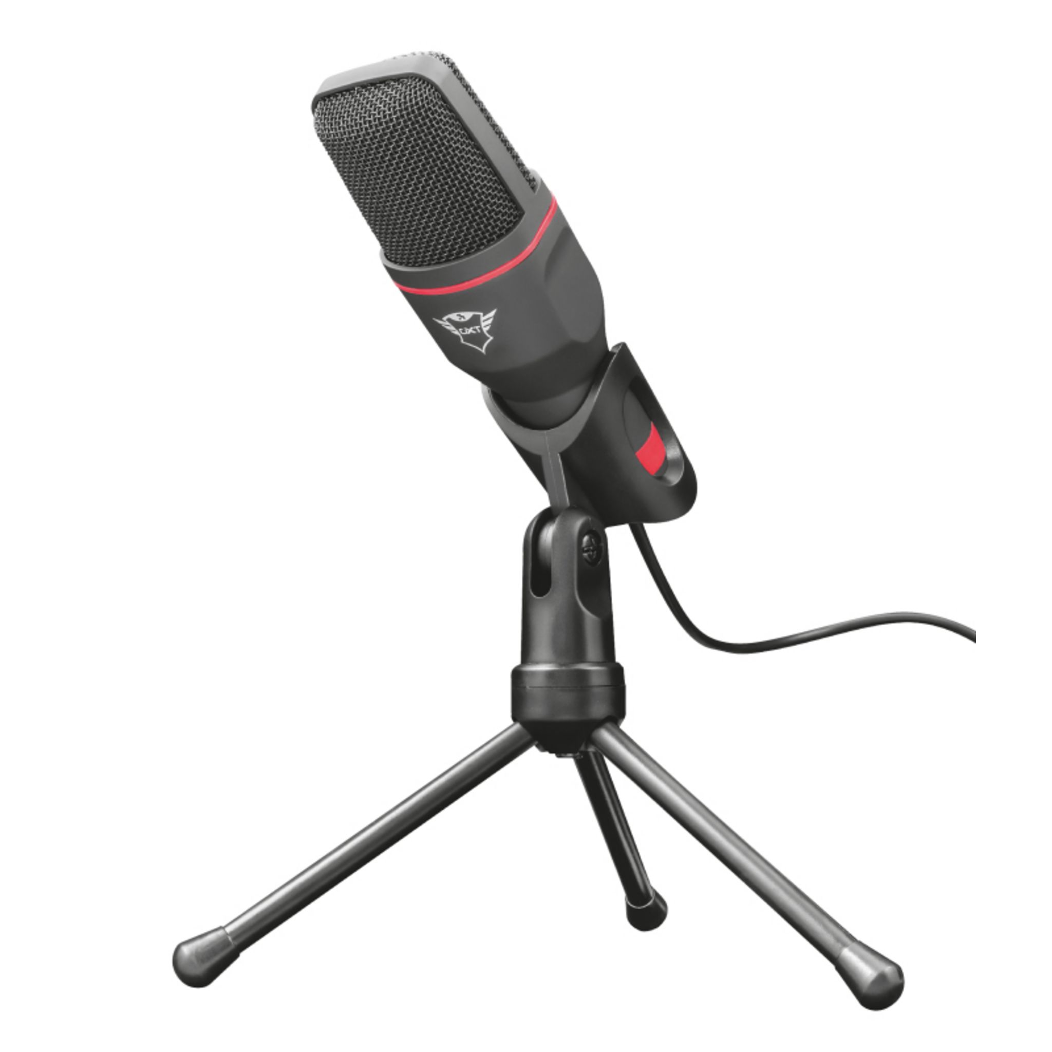 Voir la diapositive 6 : TRUST Microphone Gaming USBGXT 212 Mico - Noir et rouge
