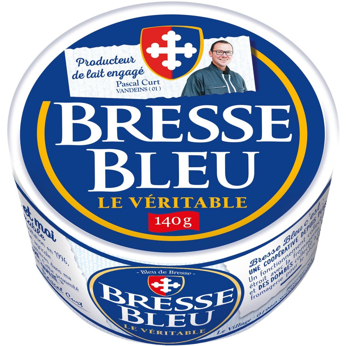 BRESSE BLEU Le véritable Fromage persillé 140g