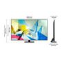 Voir la diapositive 10 : SAMSUNG QE75Q80 TV QLED 4K UHD 189 cm Smart TV 