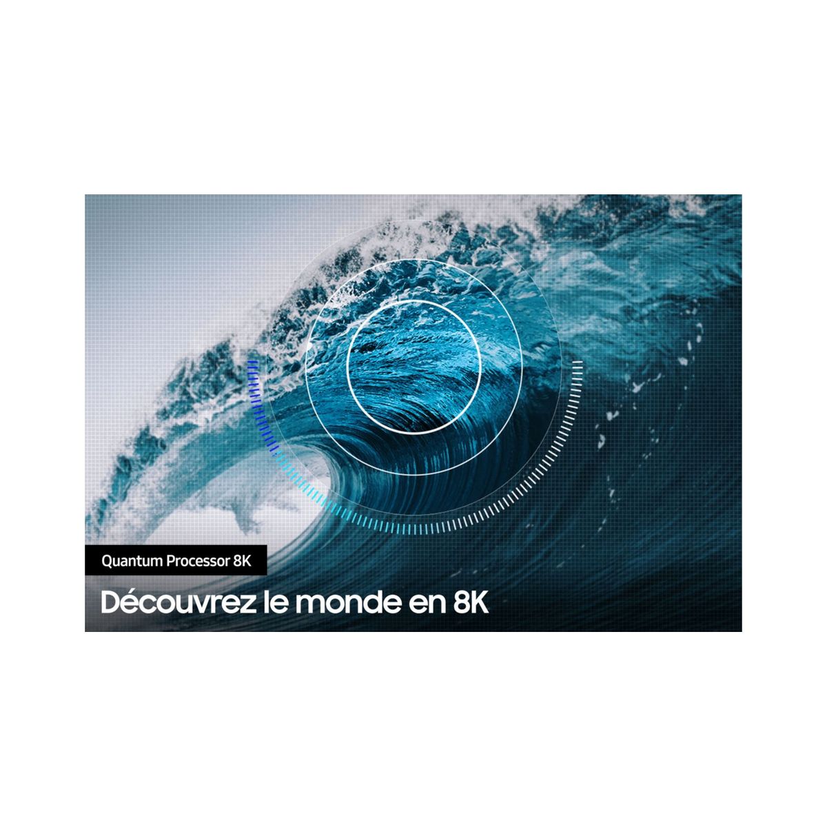 Voir la diapositive 4 : SAMSUNG QE65Q700TATXXC TV QLED 8K UHD 163 cm Smart TV 