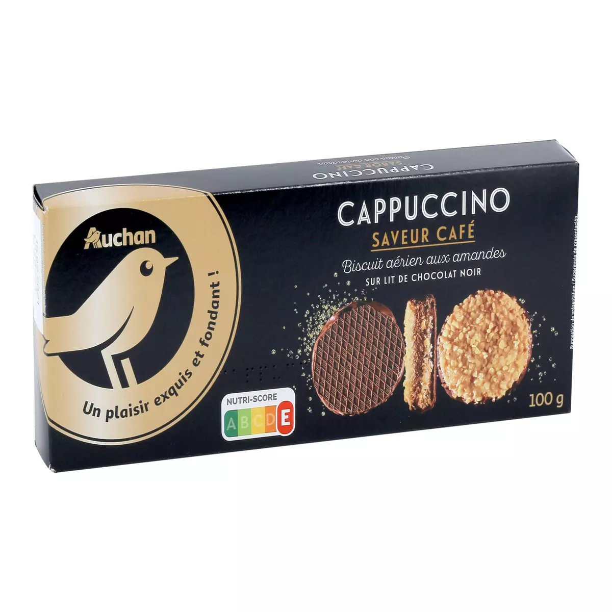AUCHAN MMM! Mmm! biscuits cappuccino 100g