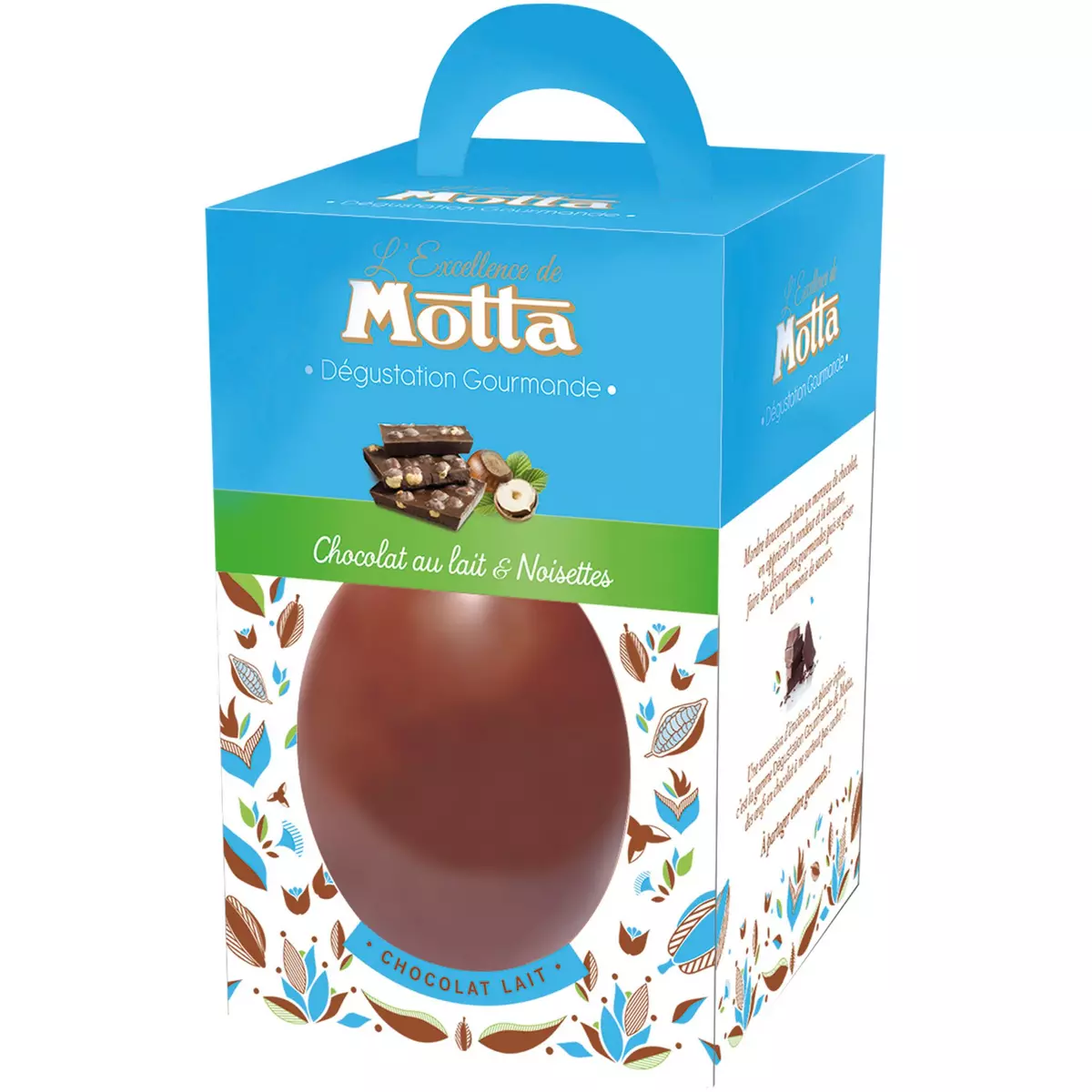 MOTTA Motta oeuf chocolat au lait noisette 125g