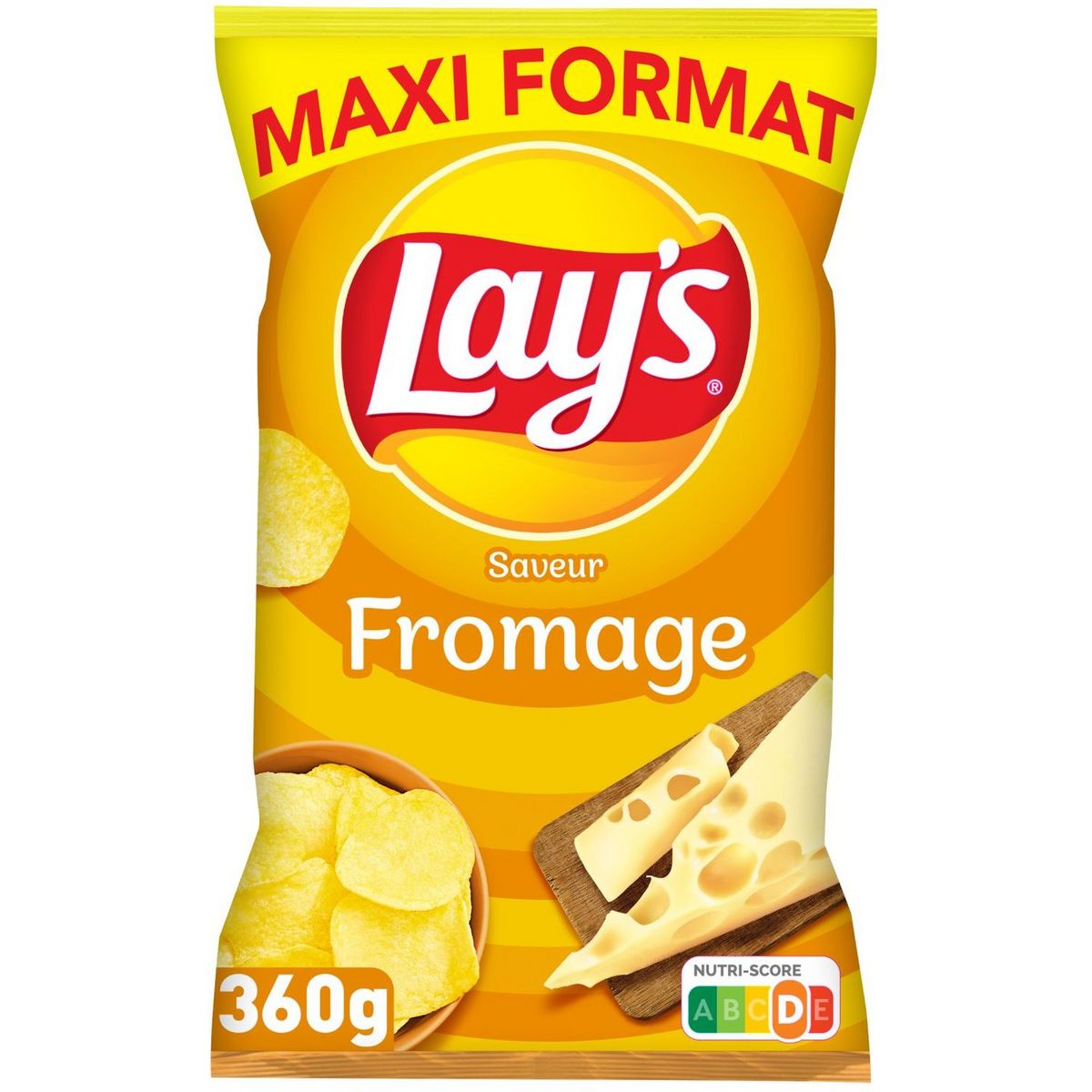 LAY'S Chips saveur fromage 360g