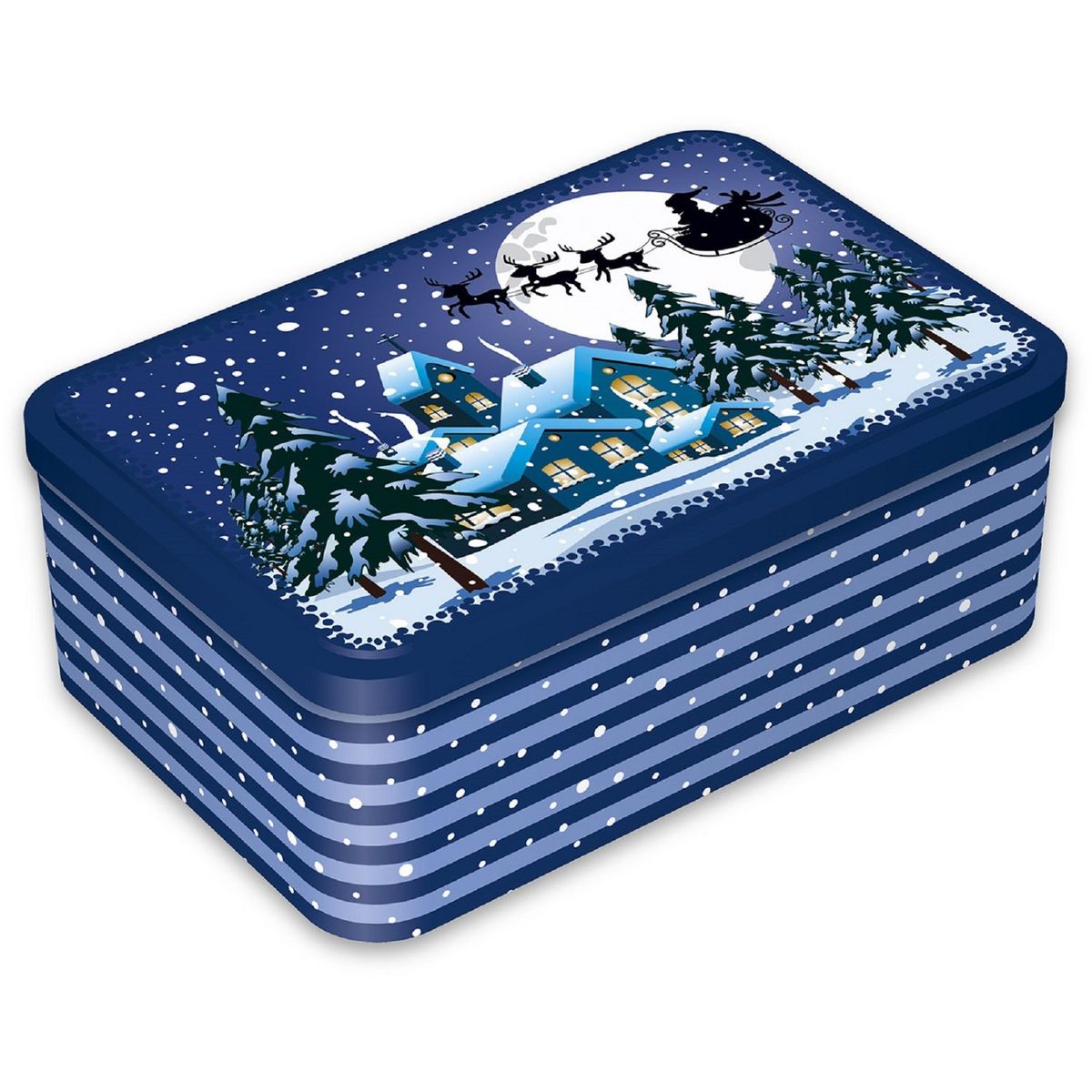 BOURDON Gaufres fines pur beurre à la vergeoise en boîte métal 300g