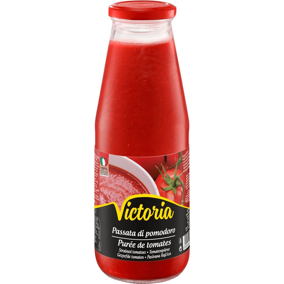 VICTORIA Purée de tomates en bouteille 690g