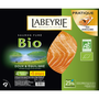 LABEYRIE Labeyrie Saumon fumé bio en tranche x4+1 offerte 140g 4 tranches +1 offerte 140g