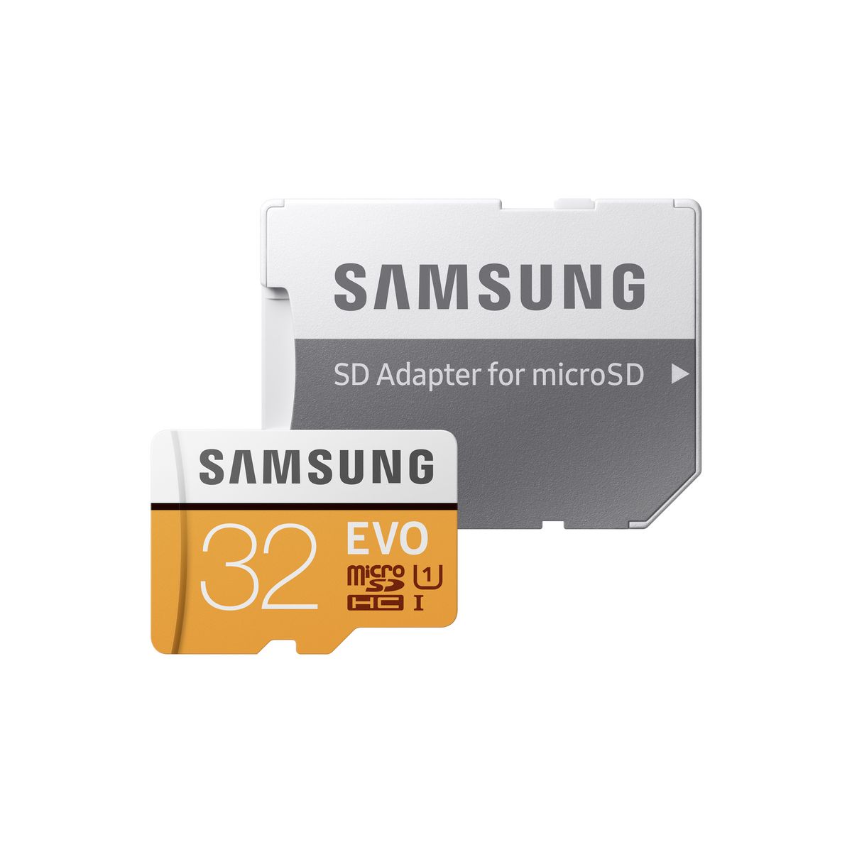 SAMSUNG Carte mémoire Micro SD EVO 32 Go + Adaptateur SD