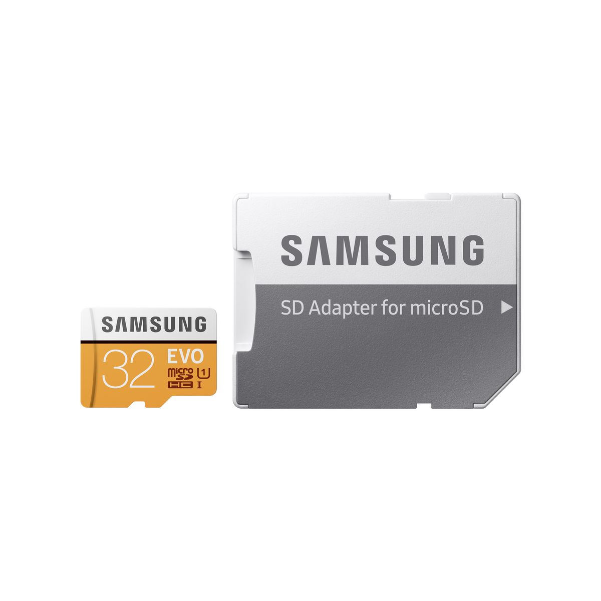 SAMSUNG Carte mémoire Micro SD EVO 32 Go + Adaptateur SD