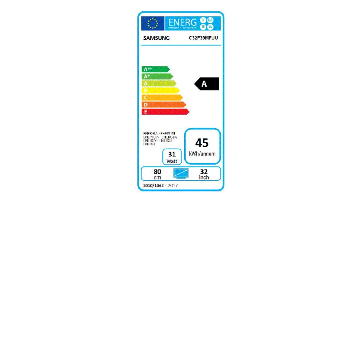 SAMSUNG Ecran PC Gaming LC32F39MFUUXEN 32 pouces Noir