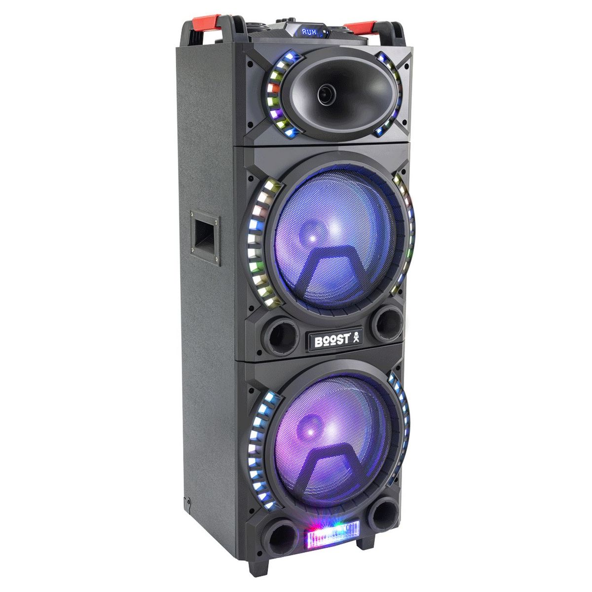 BOOST Enceinte Active DJ Bluetooth - Noir - STUPDJ20