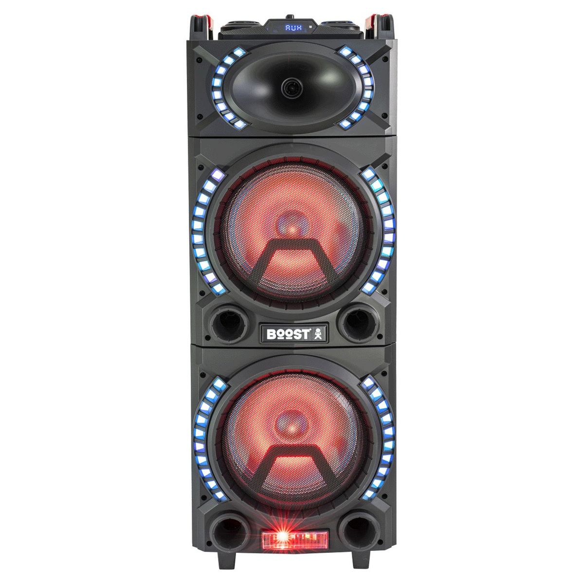 BOOST Enceinte Active DJ Bluetooth - Noir - STUPDJ20