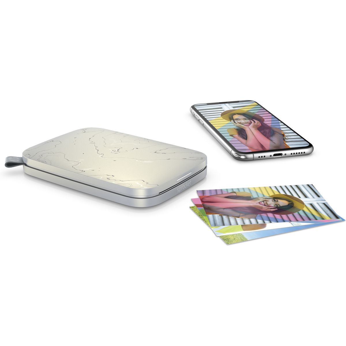 HP Imprimante Photo Portable SPROCKET SELECT ECLIPSE - Multicolore