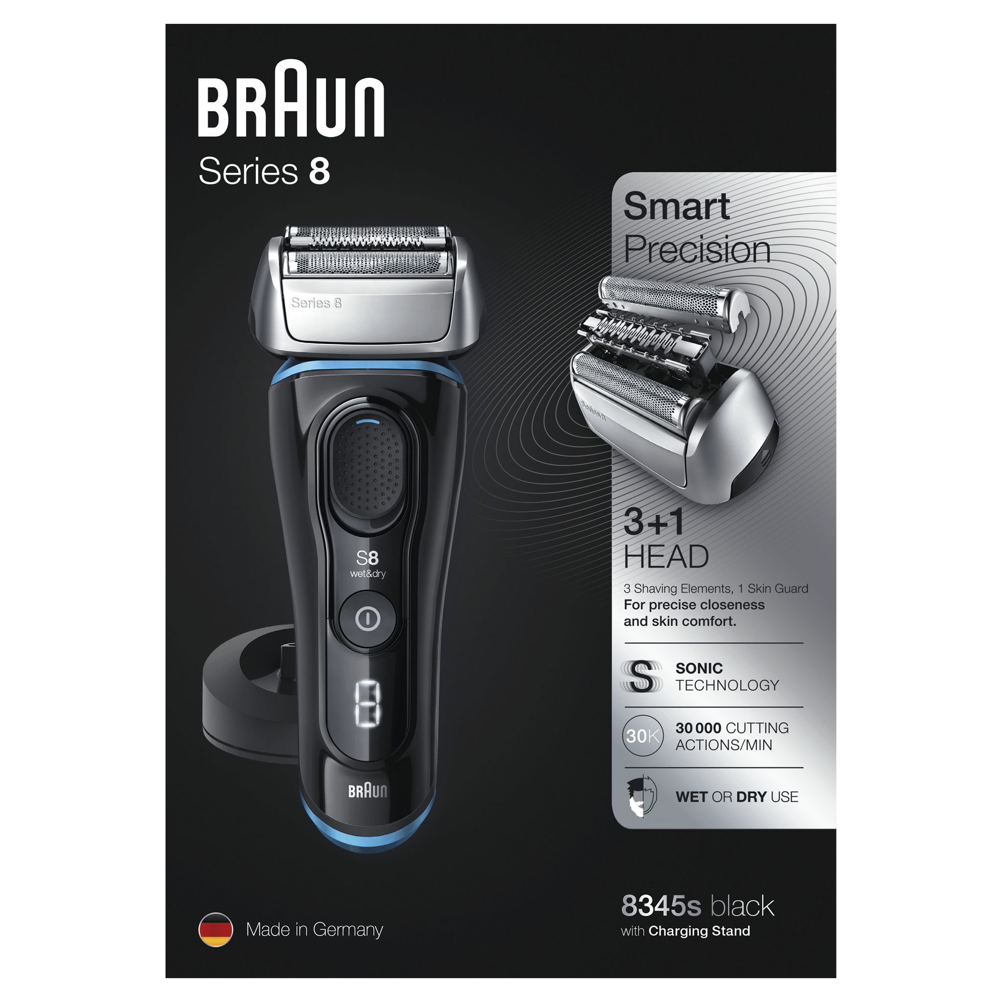 Voir la diapositive 14 : BRAUN Rasoir électrique - SERIES 8 8345S