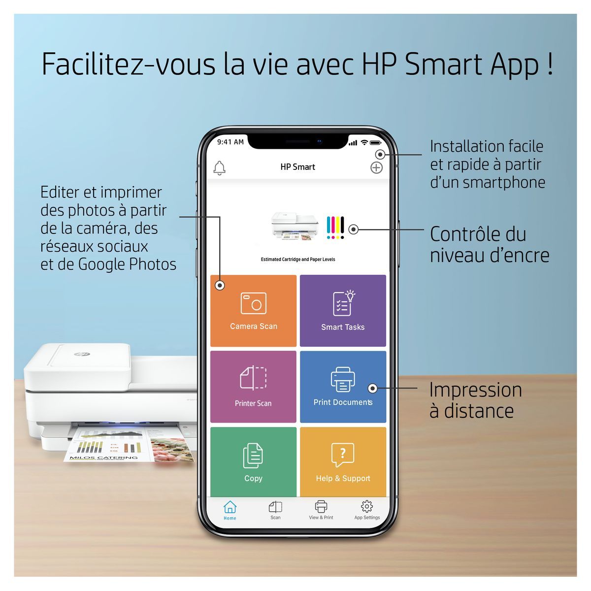 HP Imprimante multifonction ENVY PRO 6430