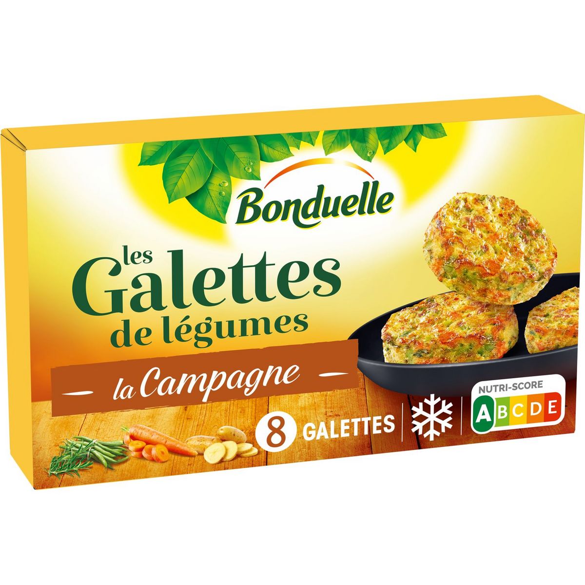 BONDUELLE Bonduelle galette de légumes de campagne 300g