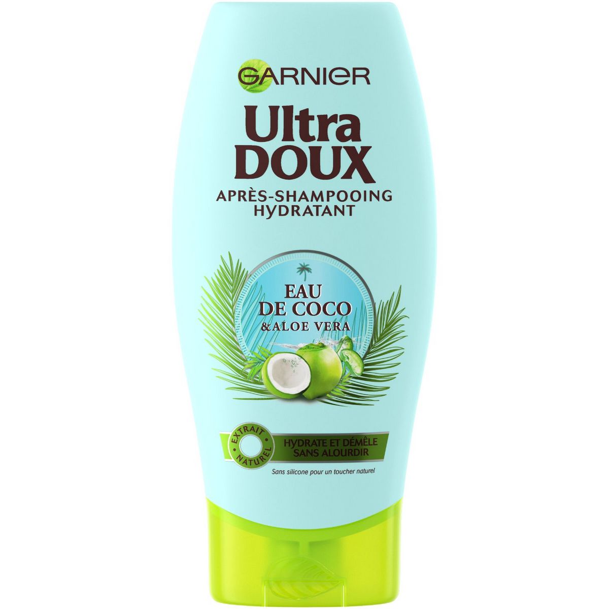 ULTRA DOUX Soin démêlant hydratant eau de coco & aloe vera 200ml