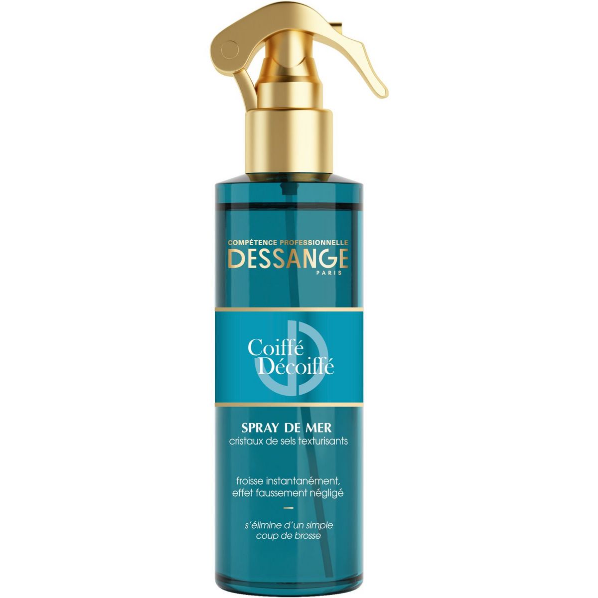 JACQUES DESSANGE Spray cheveux effet coiffé décoiffé aux cristaux de sels texturisants 200ml