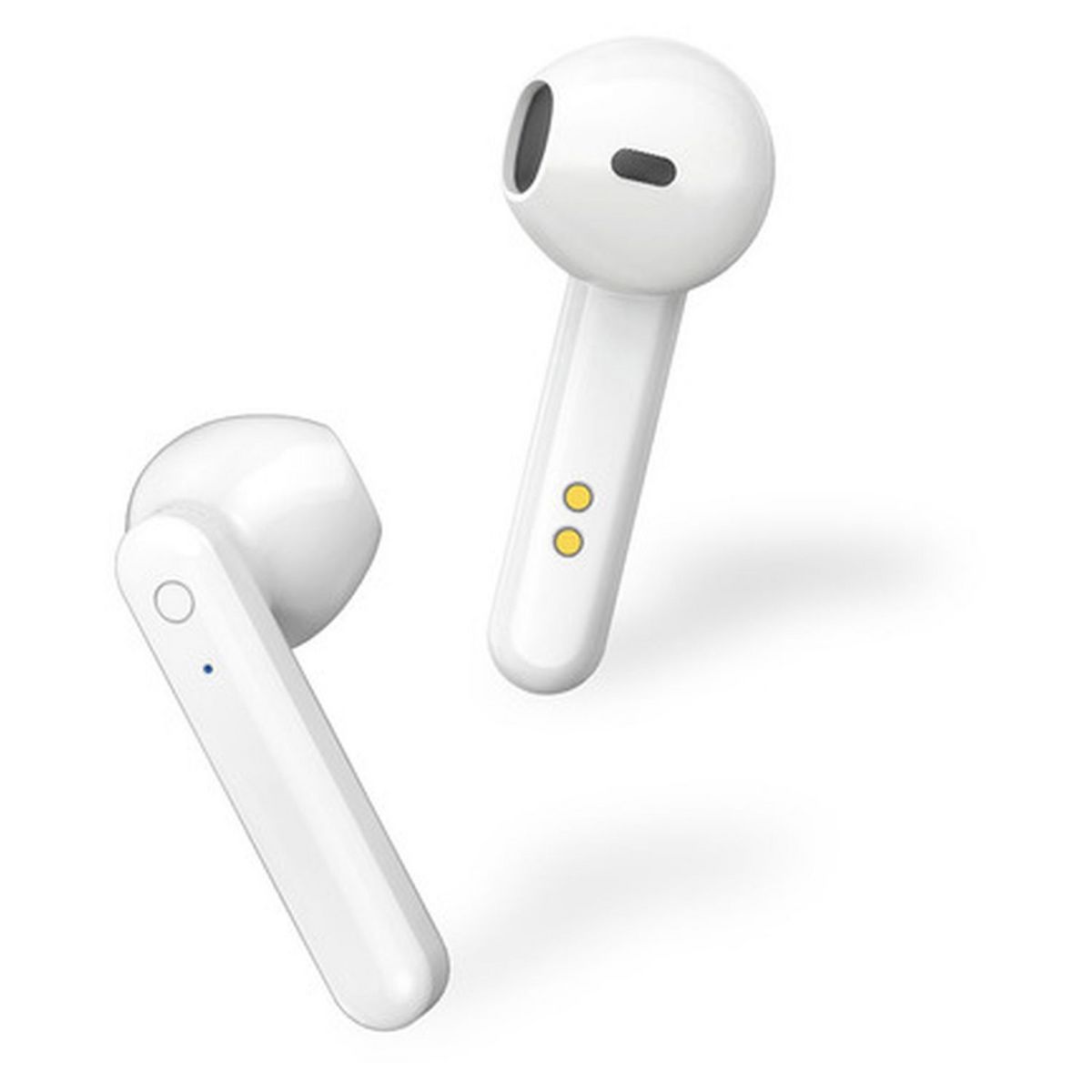 WIKO Écouteurs sans fil Bluetooth avec étui de charge - Blanc - WiShake Pocket