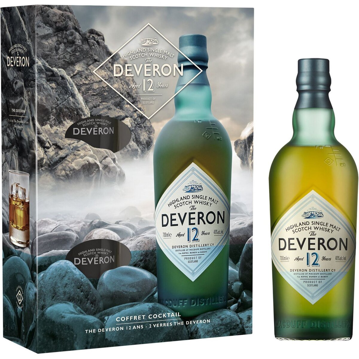 Acheter The Deveron Scotch whisky single malt 40° coffret festif, 70cl