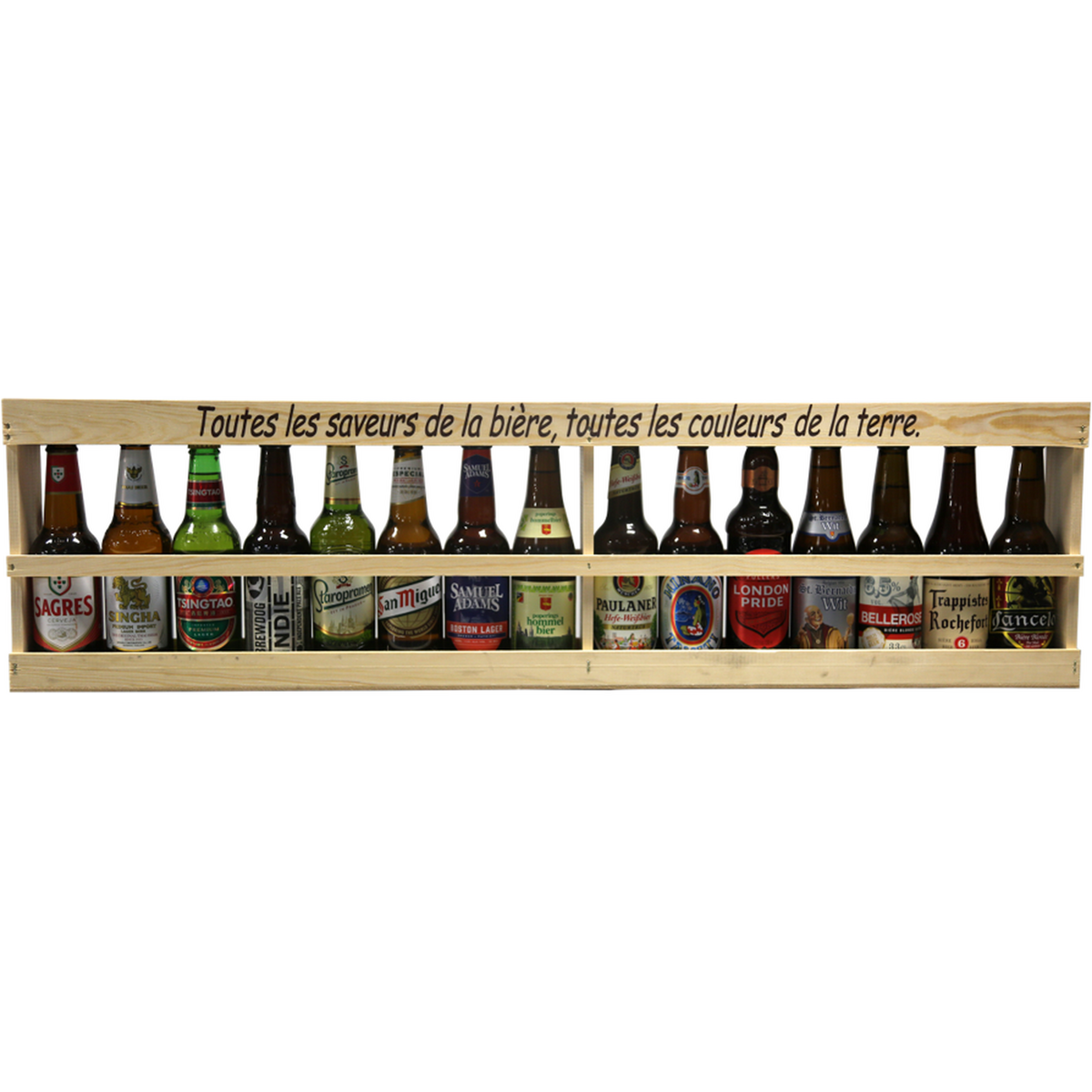 IBB Coffret assortiment bières du monde 5,49% 15x33cl