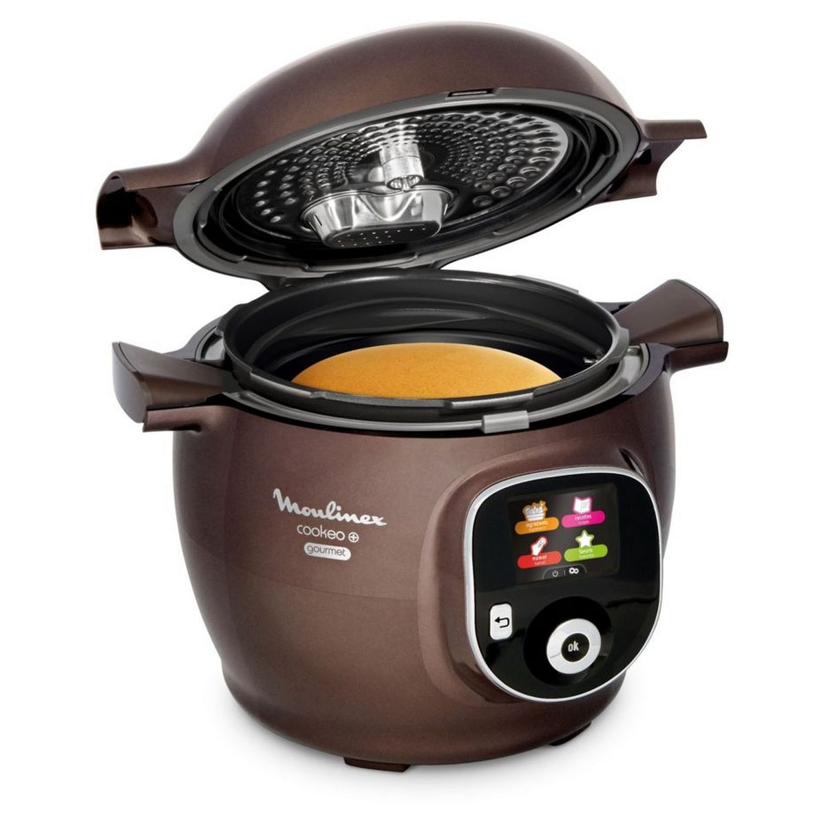 MOULINEX Multicuiseur intelligent cookeo CE852900 - Marron