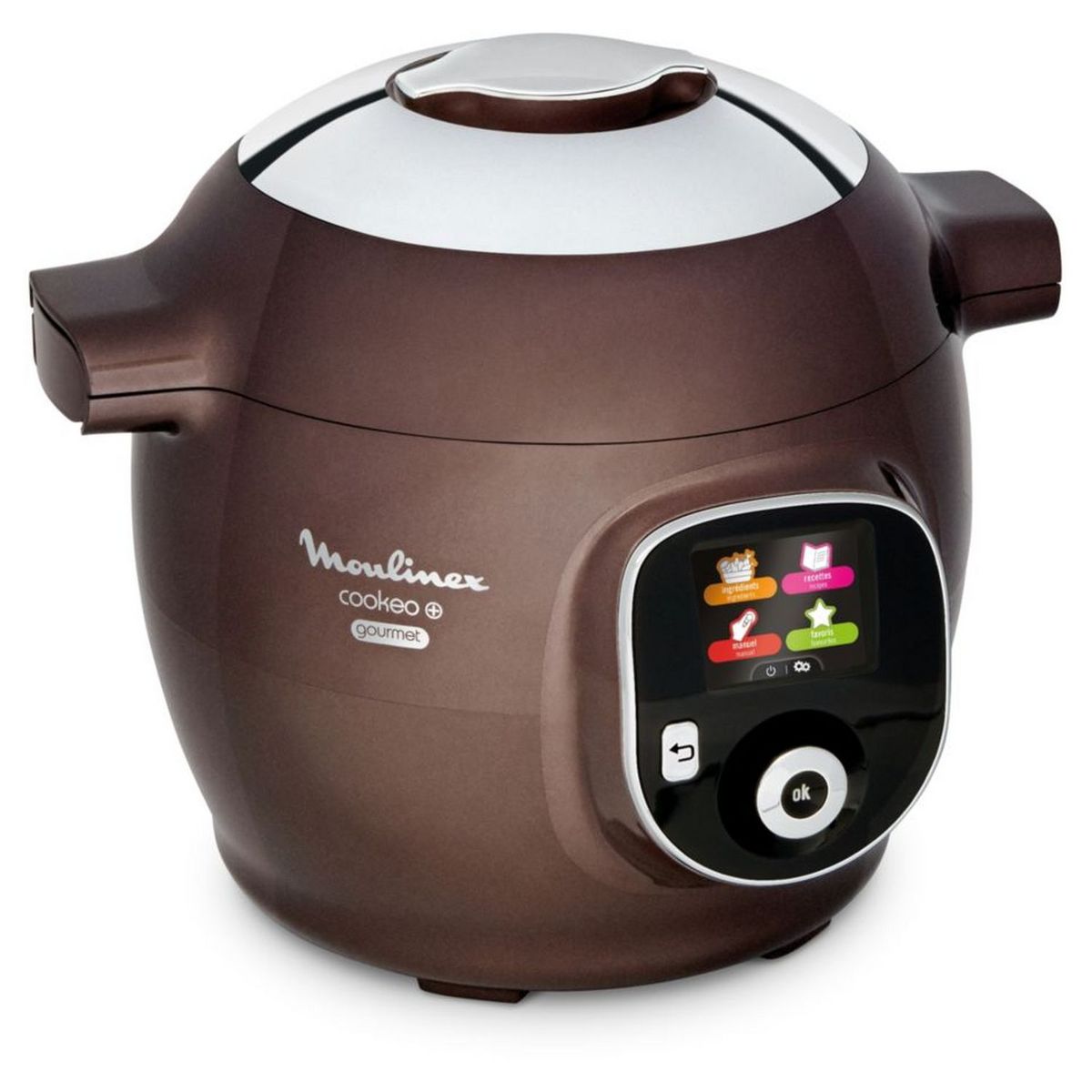 MOULINEX Multicuiseur intelligent cookeo CE852900 - Marron
