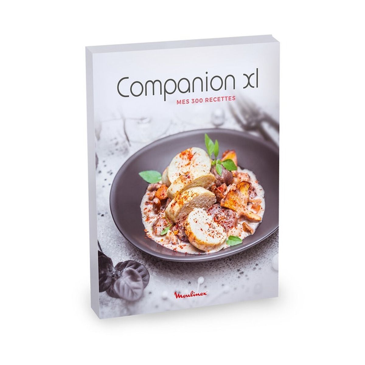 MOULINEX Robot cuiseur multifonction Companion HF80CB10 - Blanc