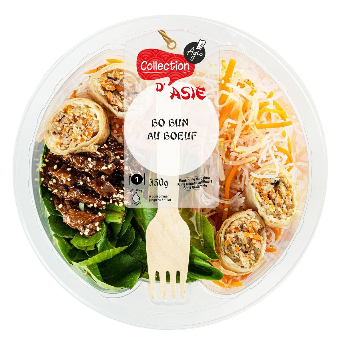 COLLECTION D'ASIE Bo Bun au bœuf 1 portions 250g