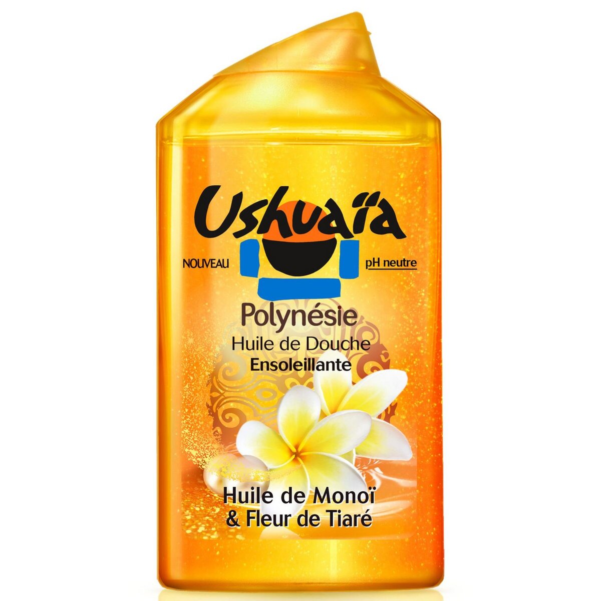 USHUAIA Huile de douche Polynésie huile de monoï et fleur de tiaré 250ml