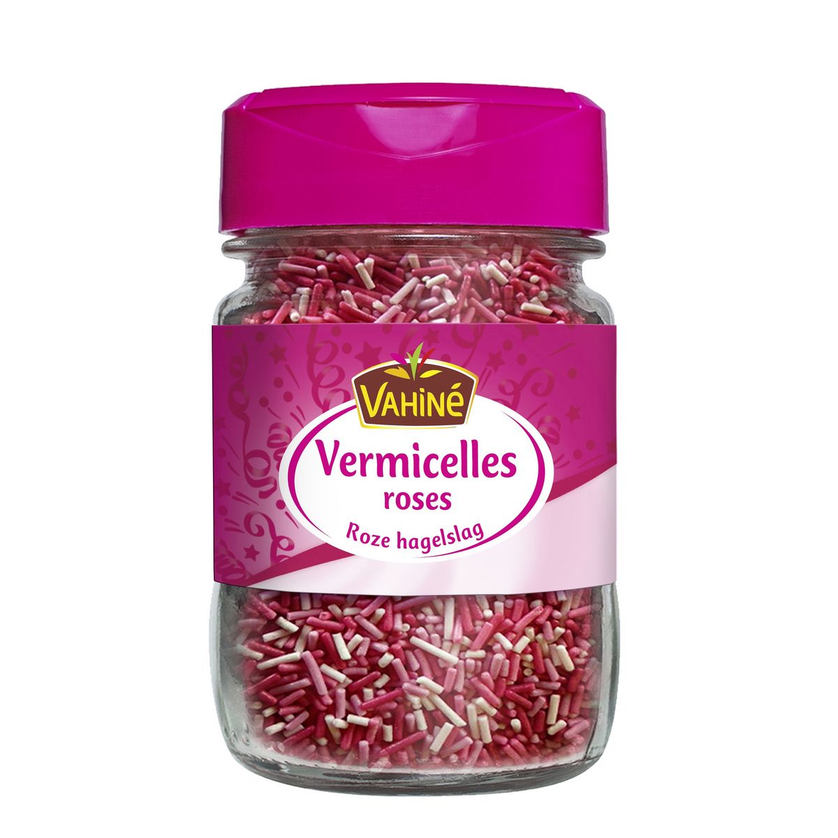 VAHINE Vermicelles roses sucrés 35g