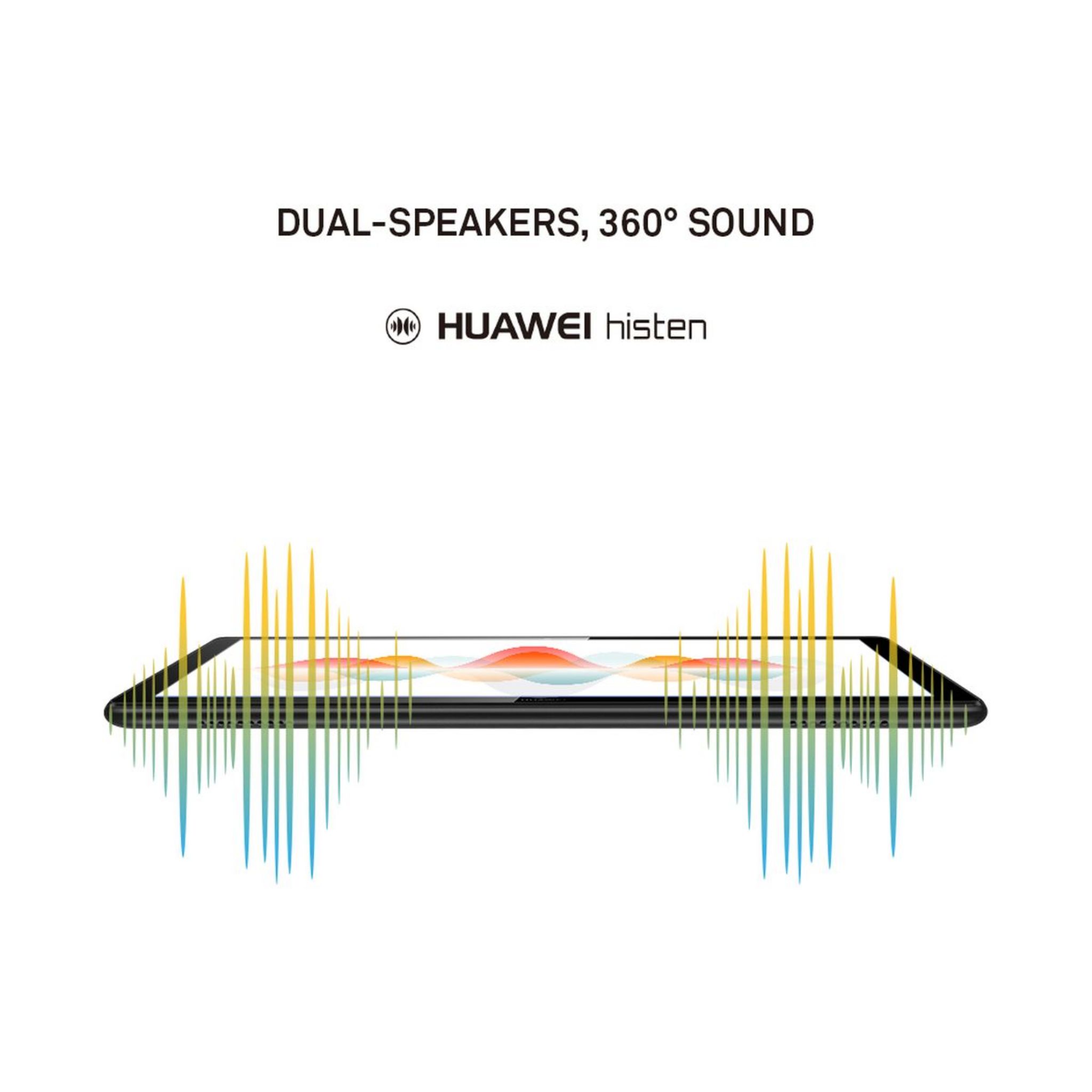 Voir la diapositive 8 : HUAWEI Tablette tactile MediaPad T5 - 10 pouces - 32 Go - RAM 2 Go - Noir