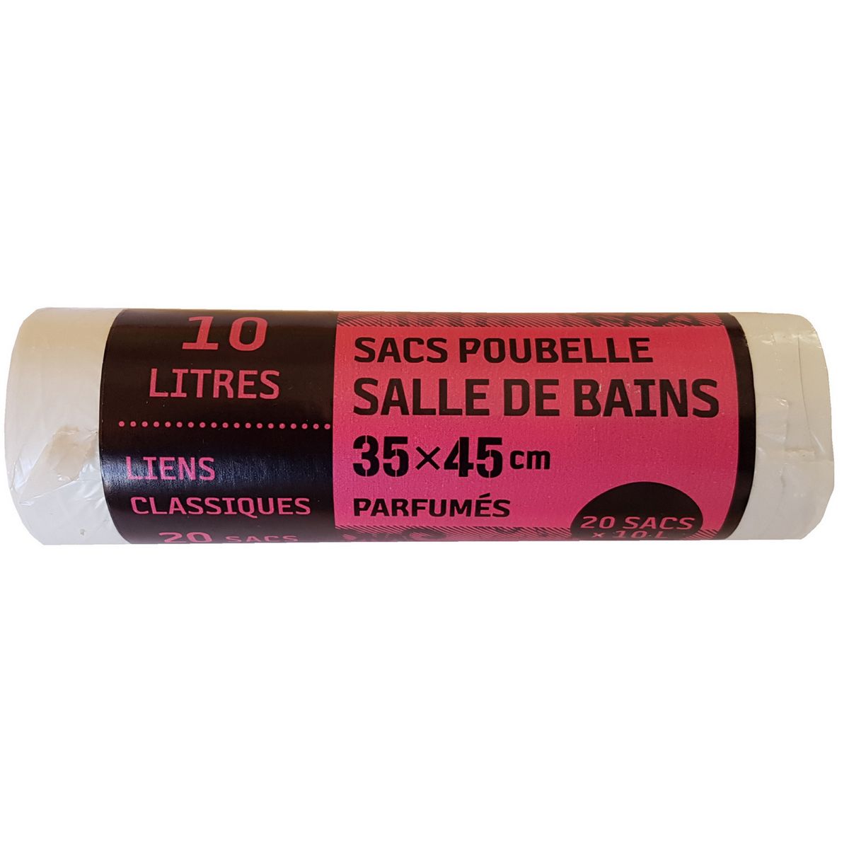Sacs poubelles salle de bain parfumés 10L