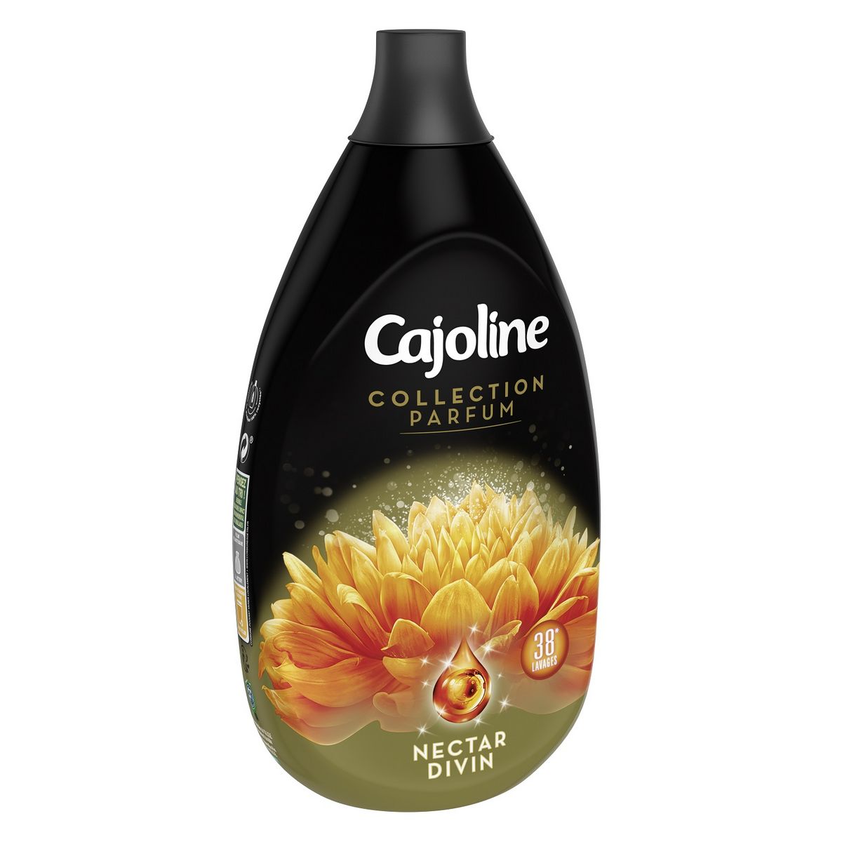 CAJOLINE Assouplissant concentré nectar divin  38 lavages 950ml