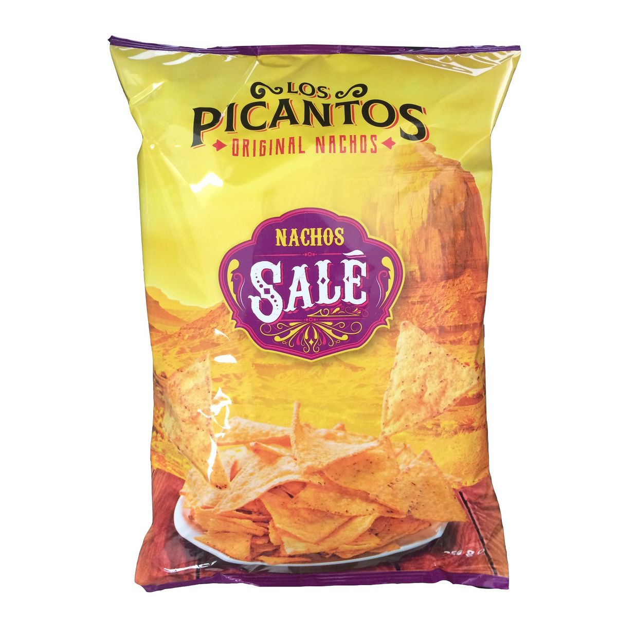 LOS PICANTOS Chips nachos goût salé 250g