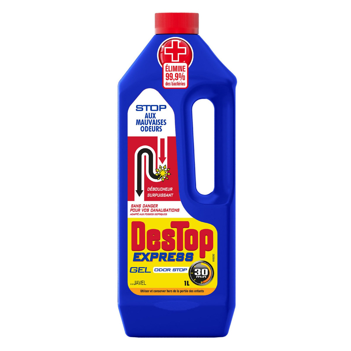 Deboucheur surpuissant cheveux et ongles ecogene pro 1l | Brico Cash