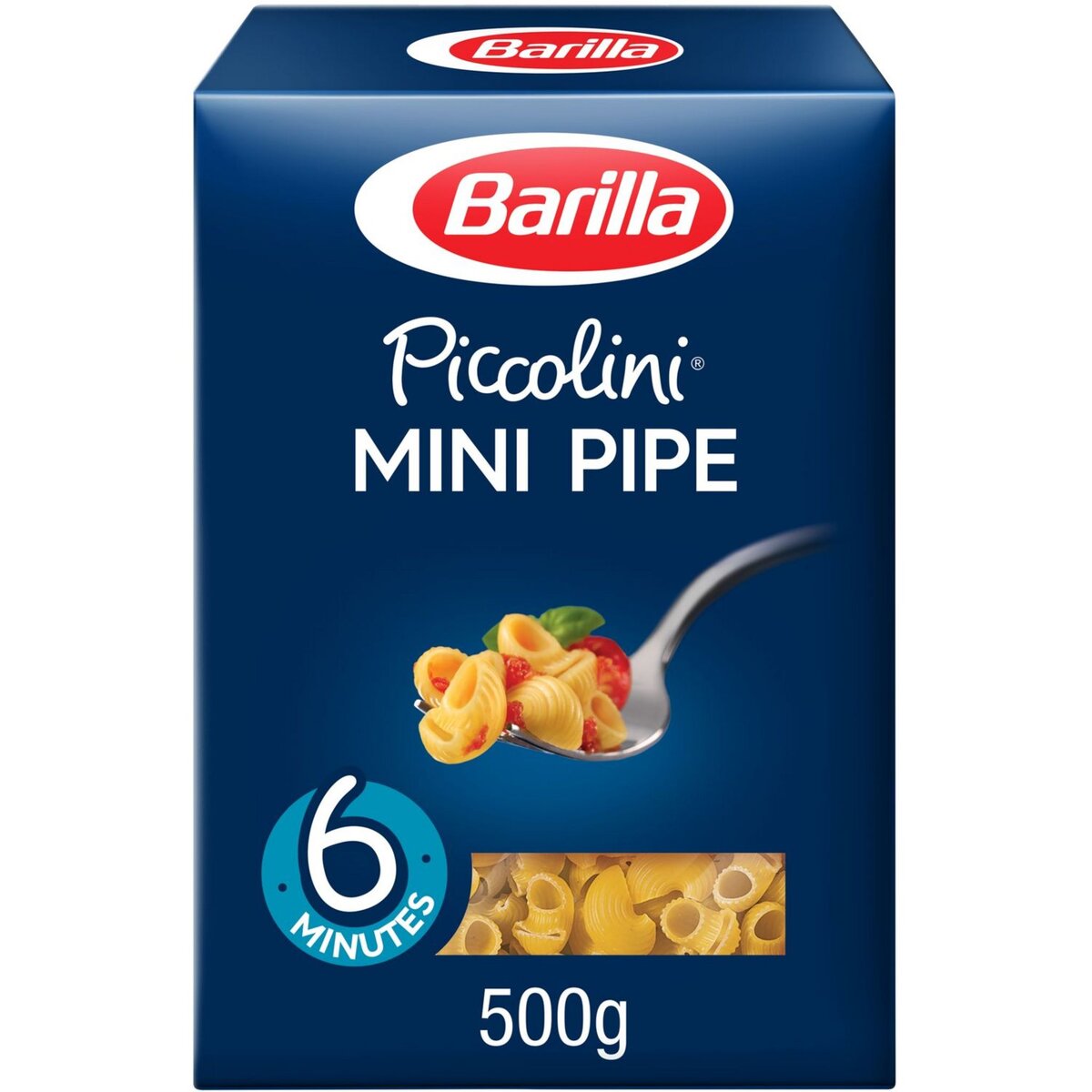 BARILLA Piccolini Mini pipe rigate 500g