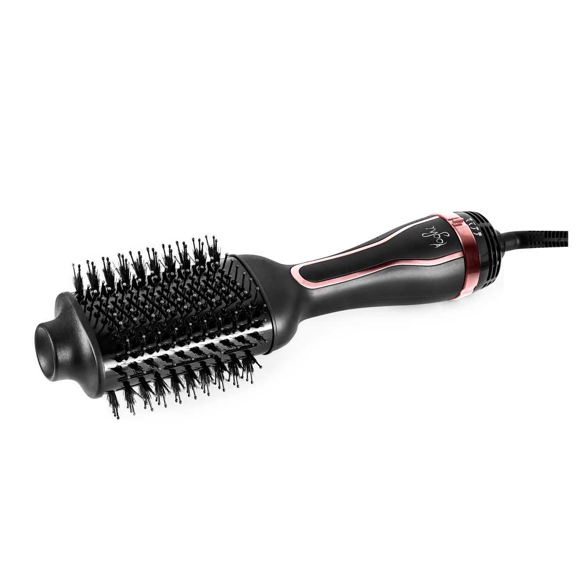 Voir la diapositive 9 : YOGHI 1100 W, 3 positions de température 50, 90 et 130 °C, Cordon pivotant à 360 °, Boucle de suspension
