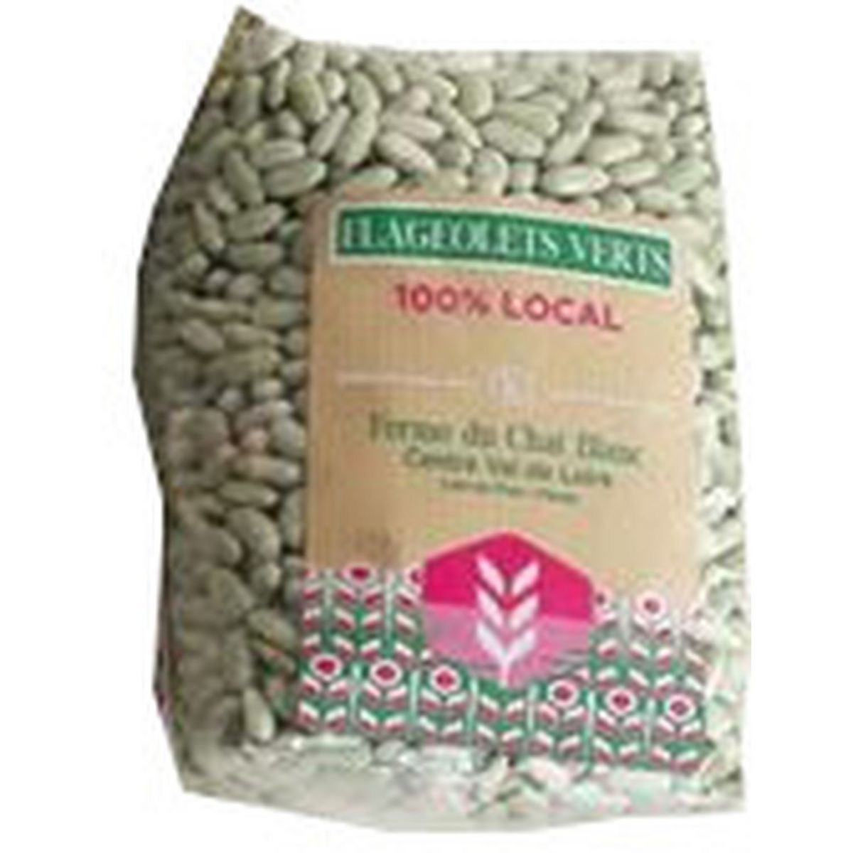 FERME DU CHAT BLANC Flageolets verts secs 500g