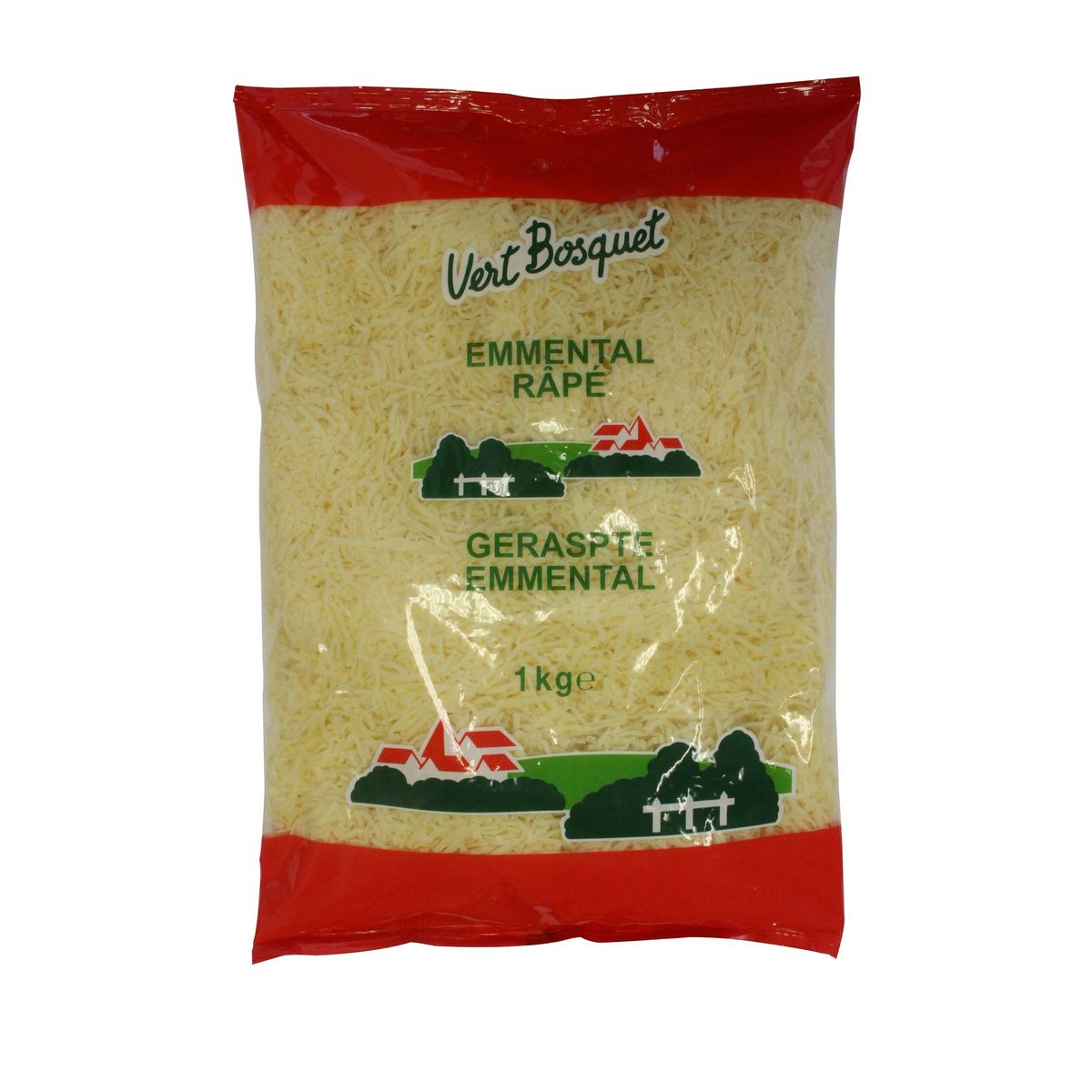 VERT BOSQUET Emmental râpé  1kg
