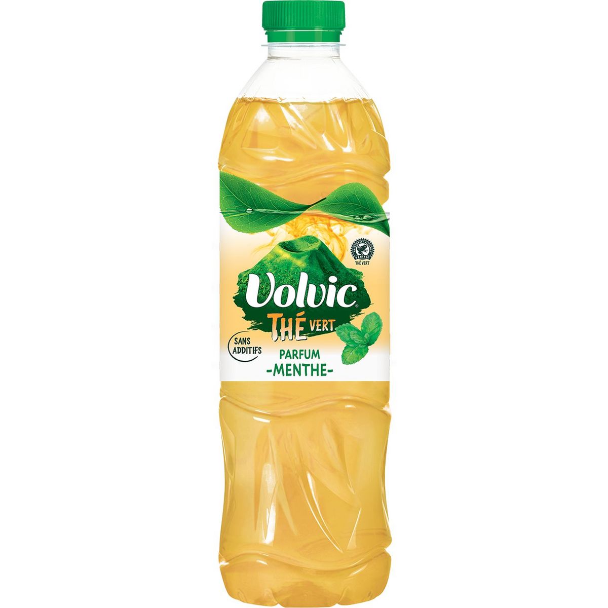 VOLVIC Thé vert parfum menthe 1l