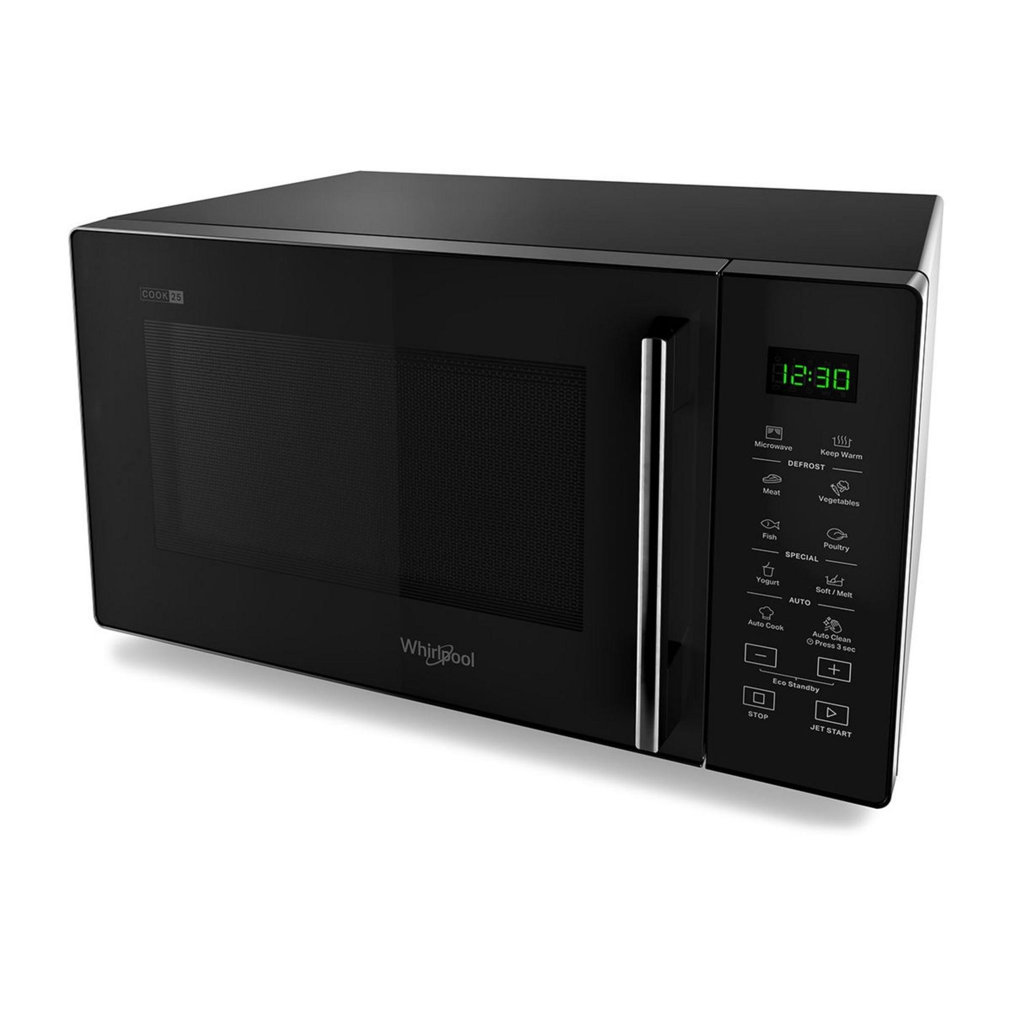 Voir la diapositive 4 : WHIRLPOOL Micro-ondes combiné MWP251B - Capacité 25 L