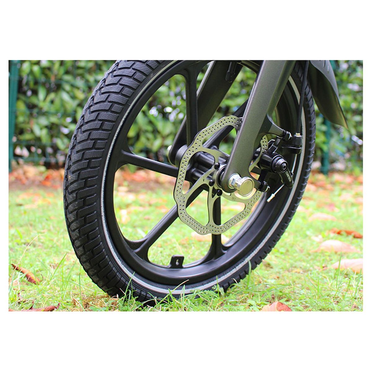 YEEP.ME Vélo pliable à assistance électrique - 1600 Le Citadin - Gris