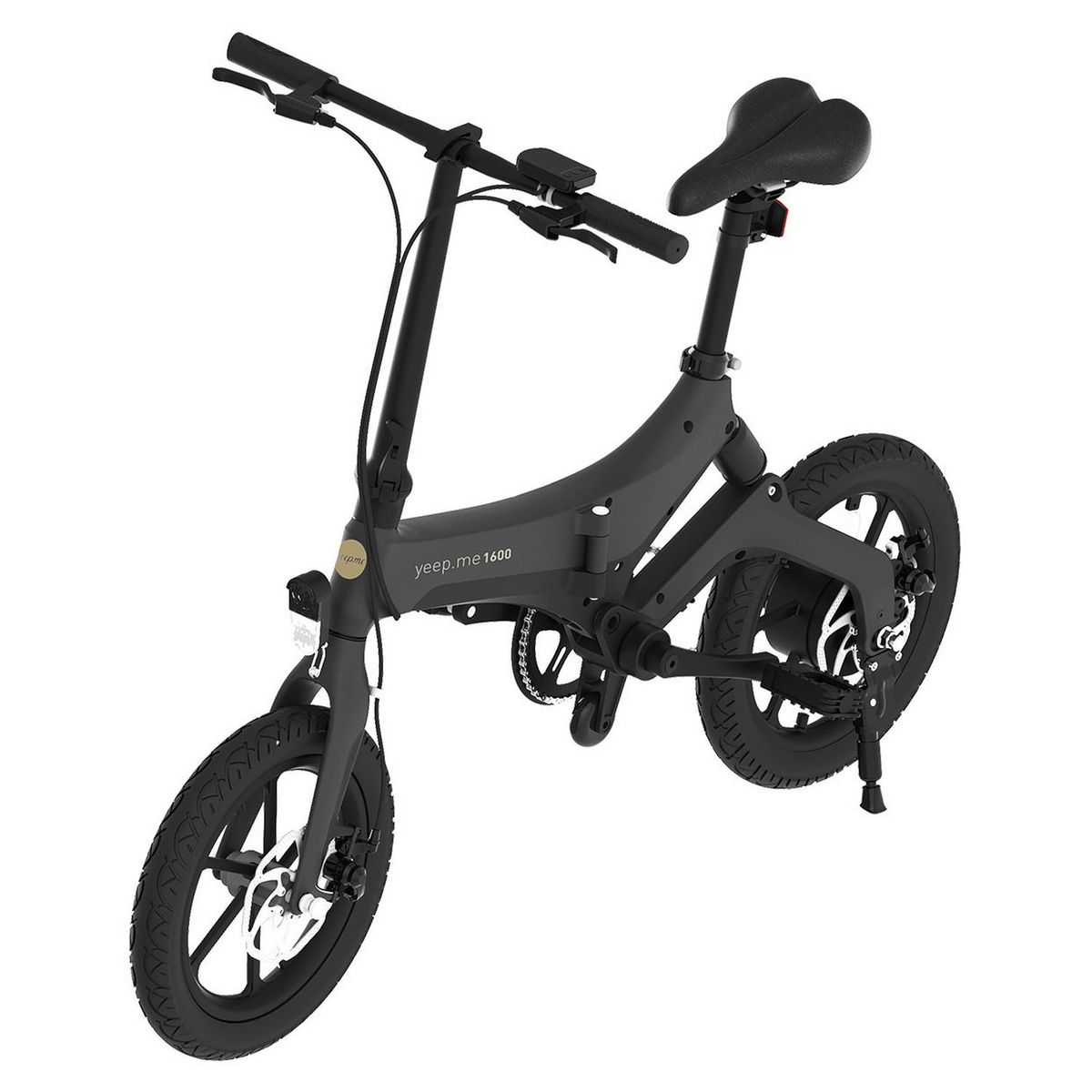 YEEP.ME Vélo pliable à assistance électrique - 1600 Le Citadin - Gris