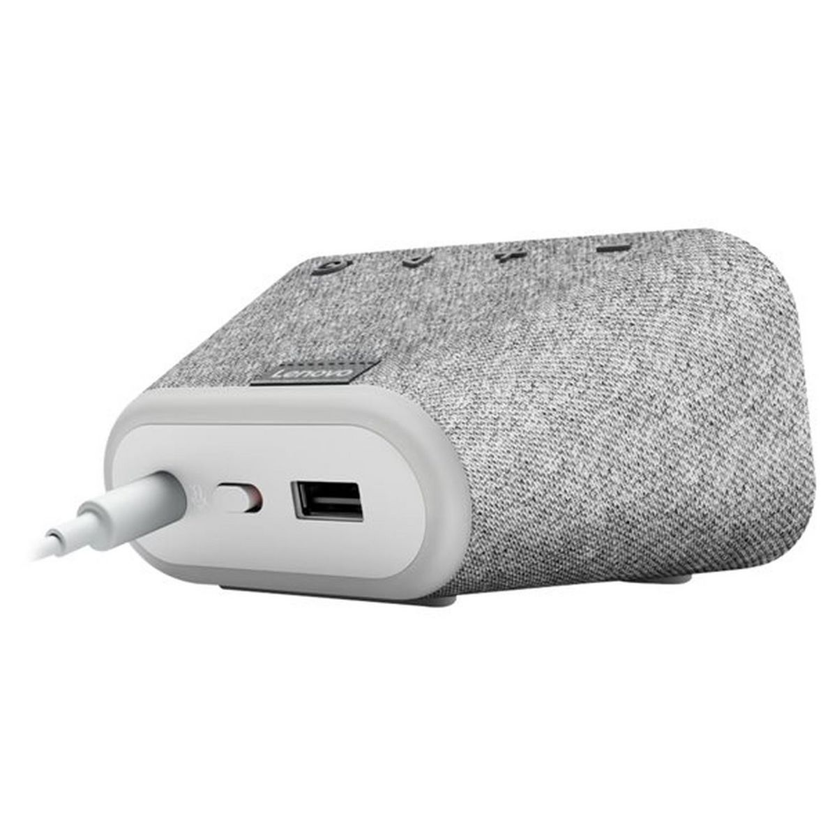 LENOVO Réveil Assistant vocal Smart Clock Essential - Gris