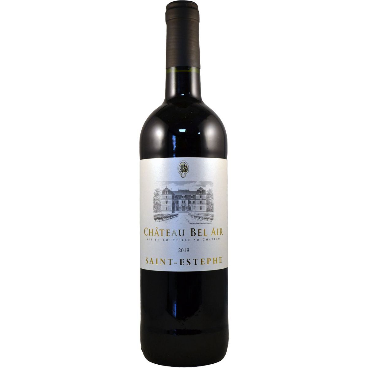 Vin rouge AOP Saint-Estèphe Château Bel Air 2018 75cl