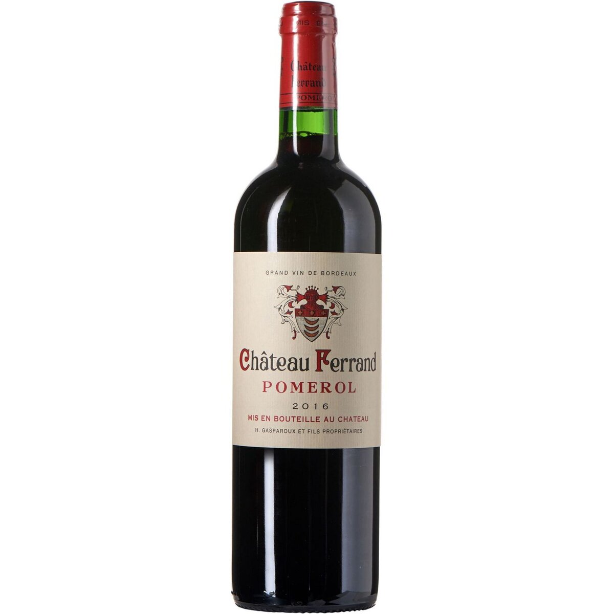 Vin rouge AOP Pomerol Château Ferrand 2016 75cl