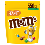 M&M'S Peanut bonbons chocolatés à la cacahuète 550g