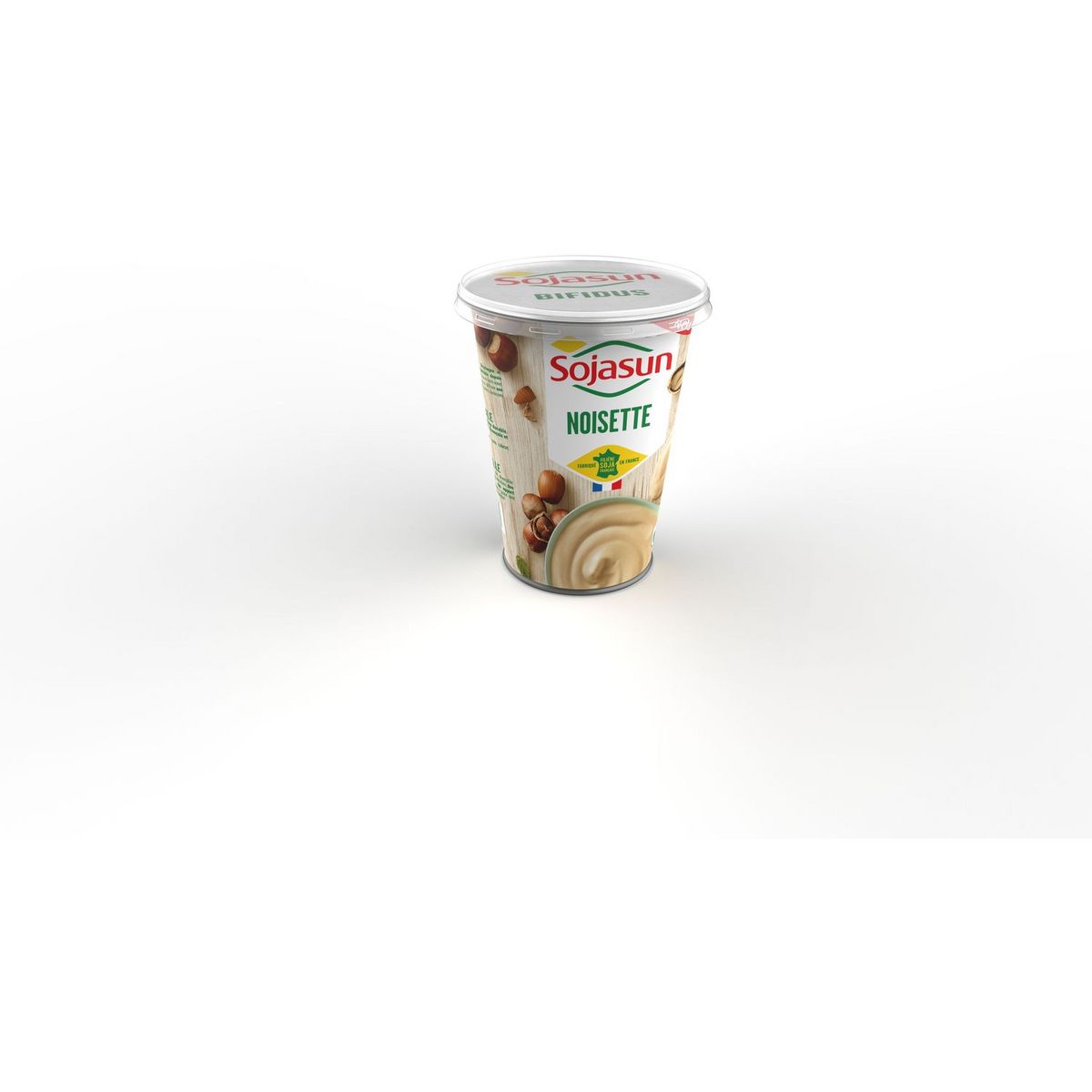 SOJASUN Spécialité fermentée au soja aromatisée à la noisette 400g
