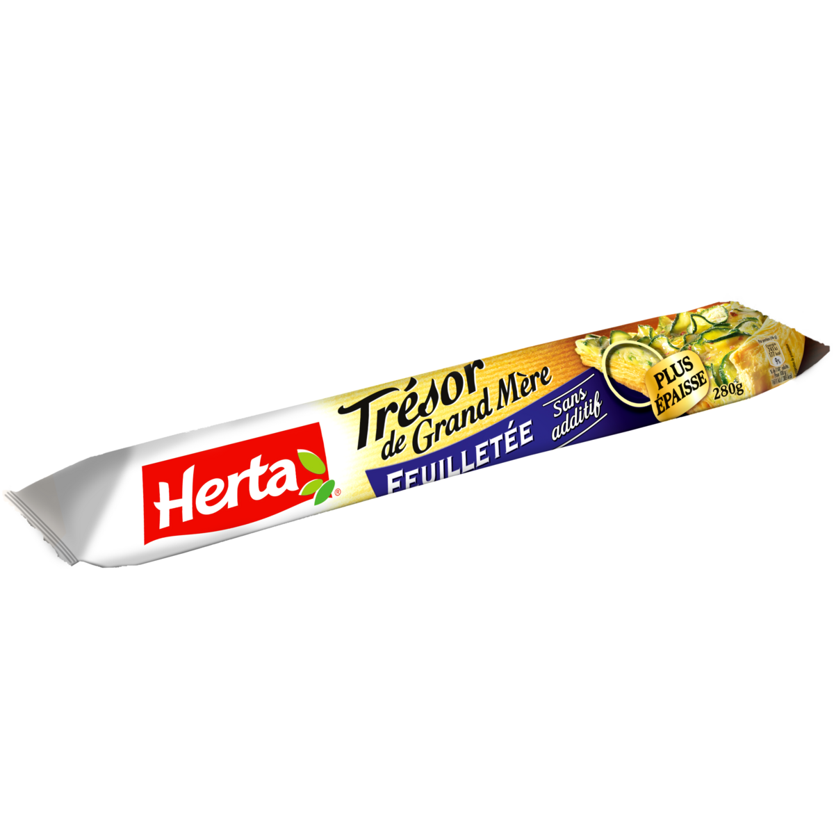 HERTA Trésor de Grand Mère Pâte feuilletée plus épaisse sans additif 280g