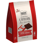 Nestlé NESTLE L'Atelier Carrés de chocolat noir de dégustation 70% intense